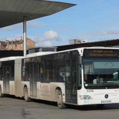 citaro g r bus parc 6208