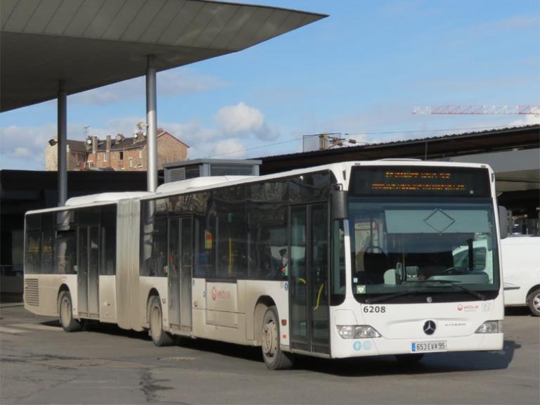 citaro g r bus parc 6208